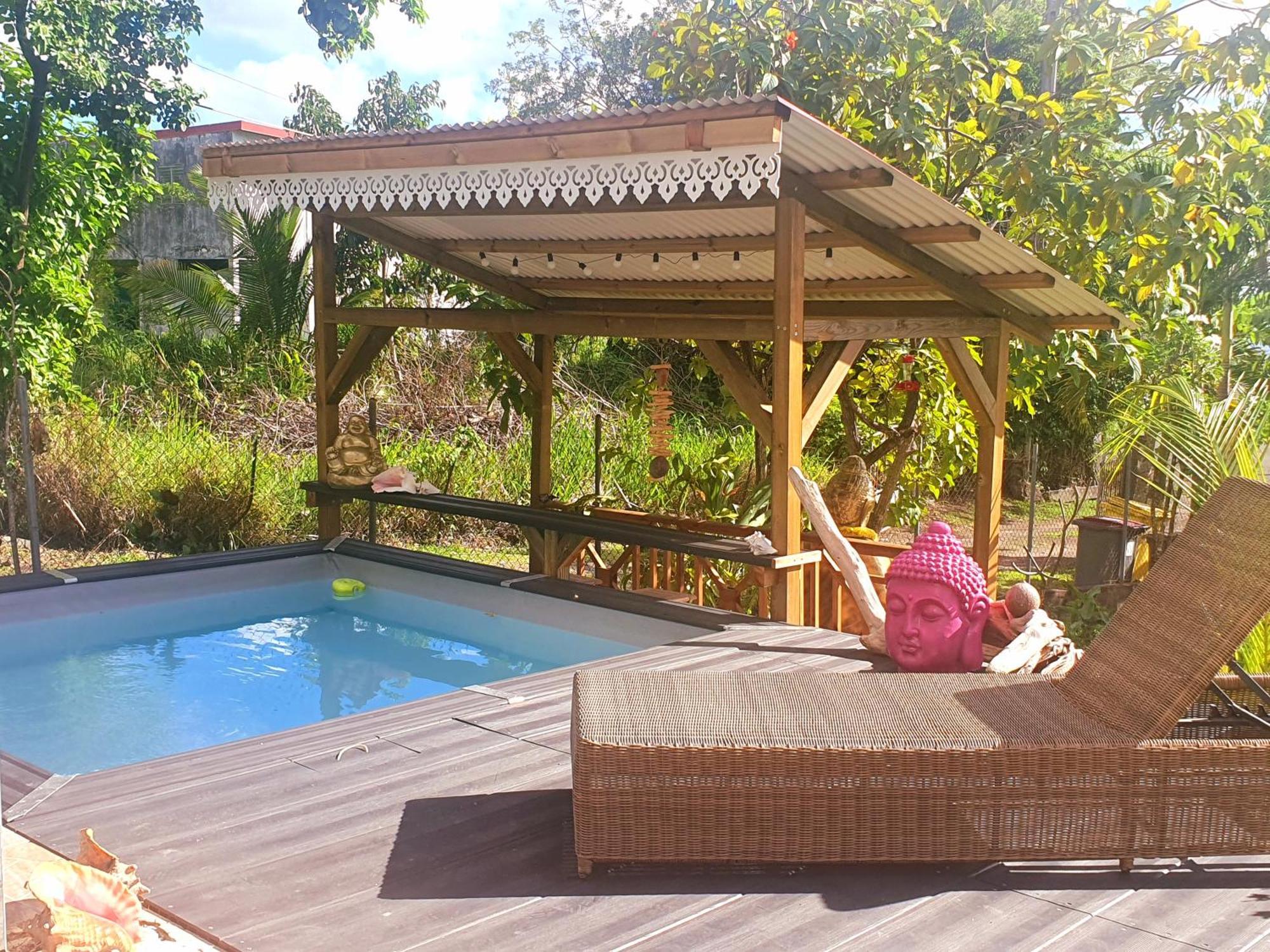 Ti Oasis Colibri, 1 Chambre, Piscine, A 150M De La Plage Sainte-Luce Eksteriør billede