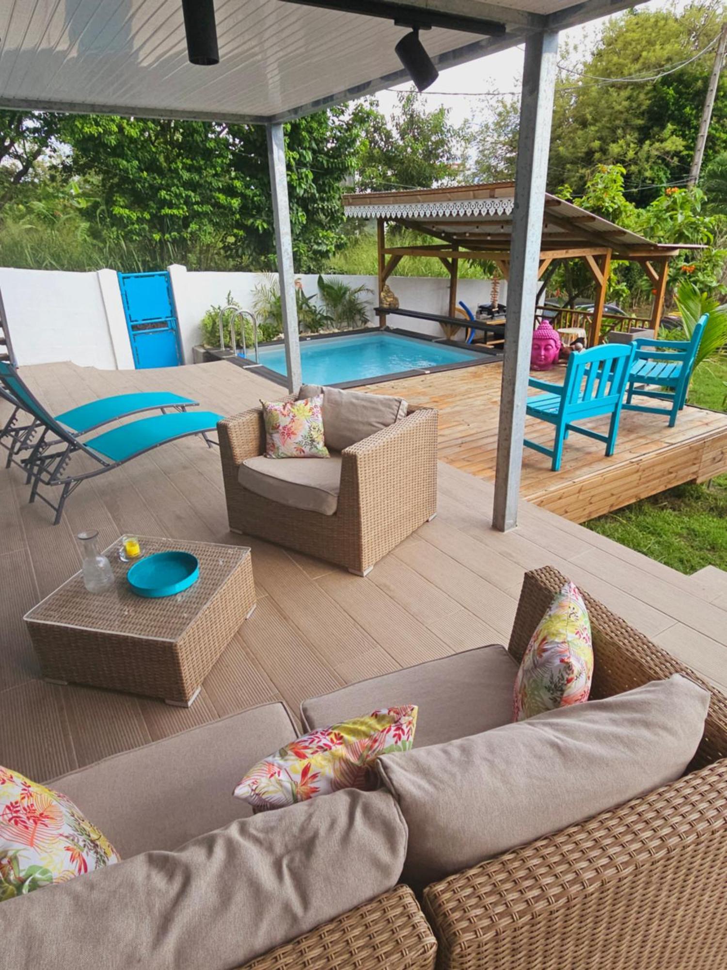 Ti Oasis Colibri, 1 Chambre, Piscine, A 150M De La Plage Sainte-Luce Eksteriør billede